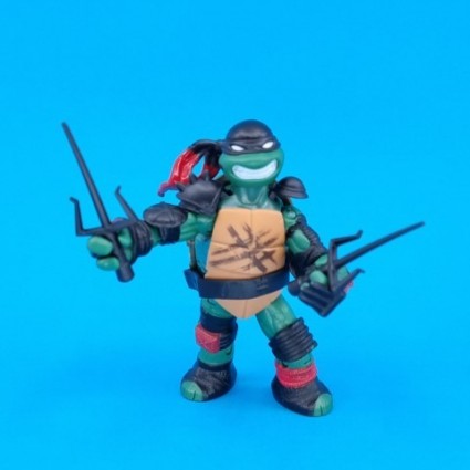 Playmates Toys Les Tortues Ninja (TMNT) Super Ninja Raphaël Figurine articulée d'occasion (Loose)