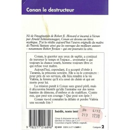 Conan le Destructeur Livre d'occasion