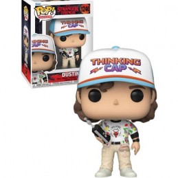 Funko Pop N°1240 Stranger Things Dustin (Hellfire Club - with Walkie Talkie) Vinyl Figure