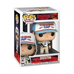 Funko Pop N°1240 Stranger Things Dustin (Hellfire Club - with Walkie Talkie) Vinyl Figur