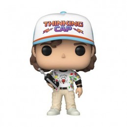 Funko Pop N°1240 Stranger Things Dustin (Hellfire Club - with Walkie Talkie) Vinyl Figur