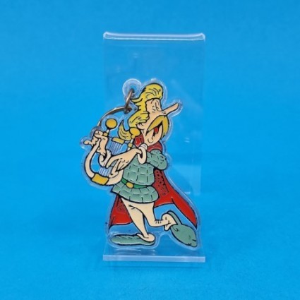 Plastoy Asterix & Obelix Cacofonix second hand figure (Loose) Keyring