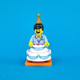 LEGO Minifigures Series 18 Birthday Cake Guy Used figure (Loose)
