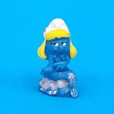 The Smurfs Smurfette Mermaid Silver tail second hand Figure (Loose)