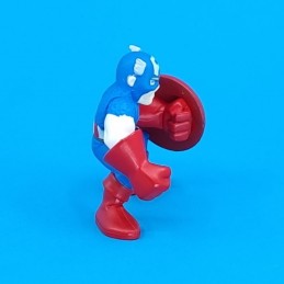 Hasbro Marvel Playskool Super Hero Squad Captain America Figurine articulée d'occasion (Loose).