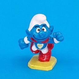 Bully The Smurfs Super Smurf second hand Figure (Loose)