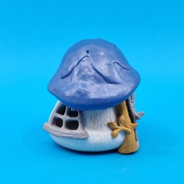 Schleich The Smurfs - Mini house blue second hand Figure (Loose)