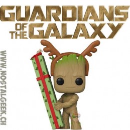 Funko Pop! Guardians of the Galaxy Holiday Special Groot with Present Vinyl Figure