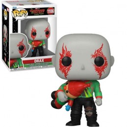 Funko Funko Pop! Guardians of the Galaxy Holiday Special Drax with Gnome