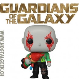 Funko Pop! Guardians of the Galaxy Holiday Special Drax with Gnome Vinyl Figure
