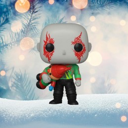 Funko Funko Pop! Guardians of the Galaxy Holiday Special Drax with Gnome