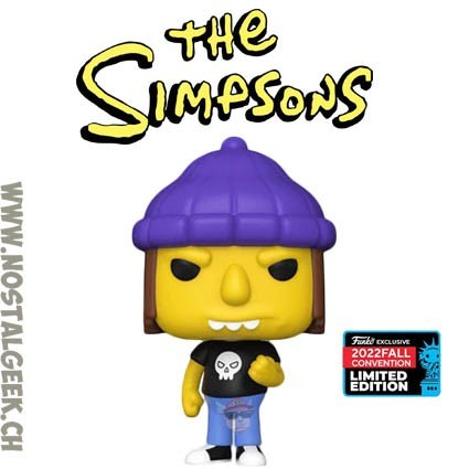 Funko Funko Pop Fall Convention 2022 The Simpsons Jimbo Jones Edition Limitée