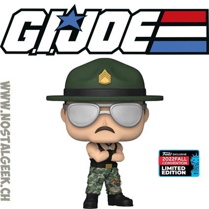 Funko Funko Pop Fall Convention 2022 G.I. Joe Sgt. Slaughter Exclusive Vinyl Figure