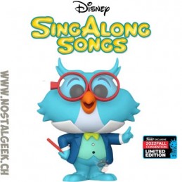Funko Funko Pop Disney N°1249 Fall Convention 2022 Sing Along Songs Professor Owl Edition Limitée