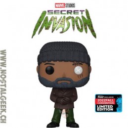 Funko Funko Pop Fall Convention 2022 Marvel Secret Invasion Nick Fury Exclusive Vinyl Figure