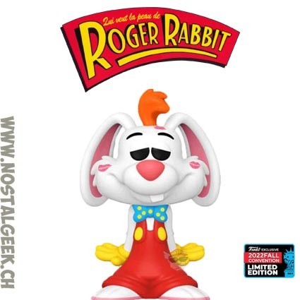 Funko Funko Pop Fall Convention 2022 Qui veut la peau de Roger Rabbit - Roger Rabbit with Kisses Edition Limitée Funko Funko Pop Fall Convention 2022 Qui veut la peau de Roger Rabbit - Roger Rabbit with Kisses Edition Limitée