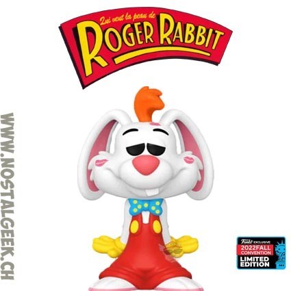 Funko Funko Pop Fall Convention 2022 Who Framed Roger Rabbit - Roger Rabbit with Kisses Exclusive Vinyl Figure