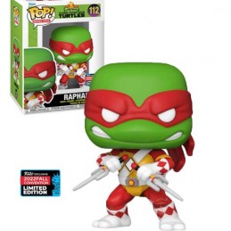 Funko Funko Pop Fall Convention 2022 TMNT X Power Rangers Raphael Edition Limitée