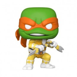 Funko Funko Pop Fall Convention 2022 TMNT X Power Rangers Michelangelo (Mikey) Edition Limitée