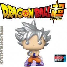 Funko Pop Fall Convention 2022 Dragon Ball Super Goku (Ultra Instinct With Kamehameha) Exclusive Vinyl Figure