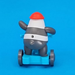 We Bare Bears Panda Pan Pan's Scooter Used figure (Loose)