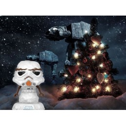 Funko Funko Pop Star Wars Holiday Stormtrooper (Snowman) Vinyl Figure