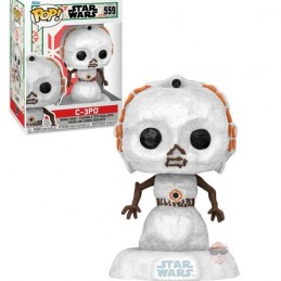 Funko Funko Pop Star Wars Special Holiday C-3PO (Snowman)