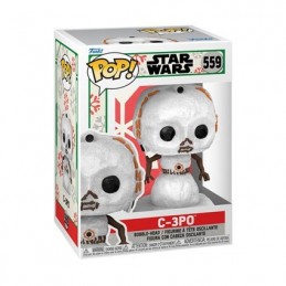 Funko Pop N°559 Star Wars Special Holiday C-3PO (Snowman) Vinyl Figure