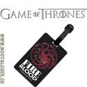 Game of Thrones Luggage Tag House Targaryen