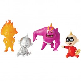 Disney / Pixar Incredibles Jack Jack Set o 4 figures