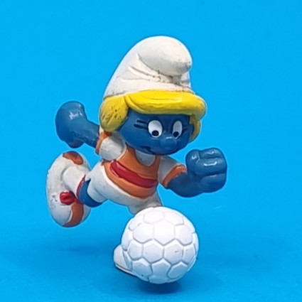 Schleich The Smurfs Smurfette Football second hand Figure (Loose)