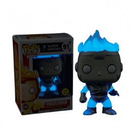 Funko Funko Pop DC White Lantern Firestorm Phosphorescent Edition Limitée