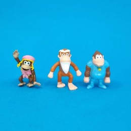 Nintendo Univers Donkey Kong set of 3 second hand figures (Loose)