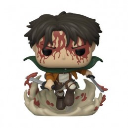 Funko Pop N°1169 Attack on Titan Battle Levi Exclusive Vaulted Vinyl Figure