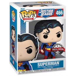 Funko Funko Pop DC N°466 Justice League Superman (Cel Shading) Edition Limitée