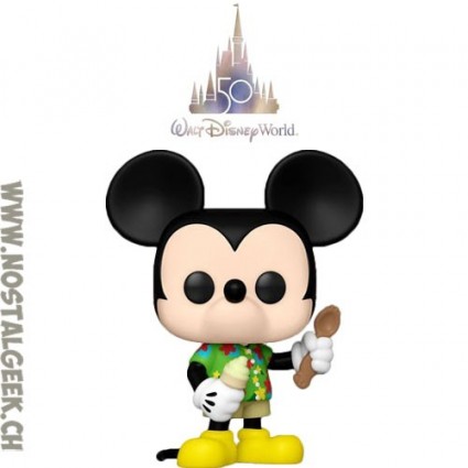 Funko Funko Pop Disneyworld Aloha Mickey Mouse with Ice Cream Vinyl Figure