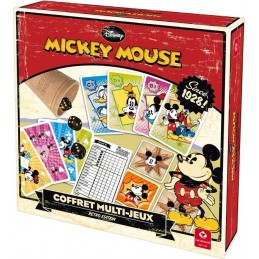 Disney Mickey Mouse coffret Multi-jeux Retro Edition