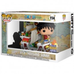 Funko Funko Pop Rides Winter Convention 2022 One Piece Luffy With Thousand Sunny Exclusive Vinyl Figure
