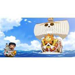 Funko Funko Pop Rides Winter Convention 2022 One Piece Luffy With Thousand Sunny Edition Limitée