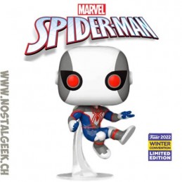 Funko Pop Marvel Winter Convention 2022 Spider-Man (Bug-Eyes Armor) Exclusive Vinyl Figure