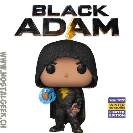 Funko Funko Pop DC Winter Convention 2022 Black Adam Edition Limitée