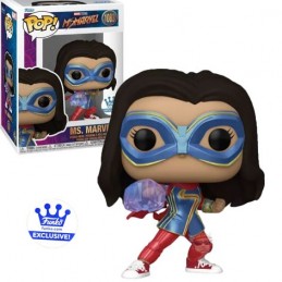 Funko Funko Pop! Marvel Ms Marvel Funko Pop! Marvel Ms Marvel (Embiggened Fist/with Light Arm) Exclusive Vinyl Figure