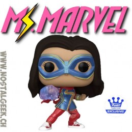Funko Pop! Marvel Ms Marvel Funko Pop! Marvel Ms Marvel (Embiggened Fist/with Light Arm) Exclusive Vinyl Figure