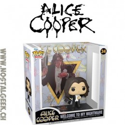 Funko Pop Albums Rocks Alice Cooper Welcome to My Nightmare Vinyl Figure