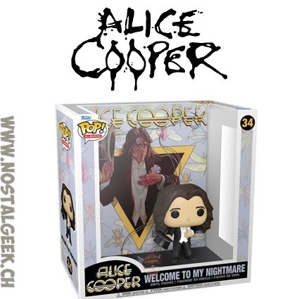 Funko Funko Pop N°34 Albums Rocks Alice Cooper Welcome to My Nightmare Vinyl Figure