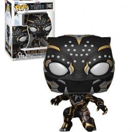 Funko Funko Pop Marvel N°1102 Black Panther Wakanda Forever Black Panther (Crouching)