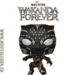 Funko Funko Pop Marvel N°1102 Black Panther Wakanda Forever Black Panther (Crouching)