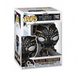 Funko Funko Pop Marvel N°1102 Black Panther Wakanda Forever Black Panther (Crouching)