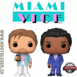 Funko Pop Miami Vice Crockett & Tubbs 2-Pack 2-pack Exclusive Vinyl Figure