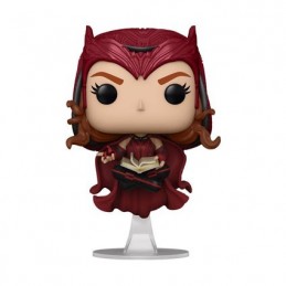 Funko Funko Pop Marvel N°823 Wandavision Scarlet Witch with Darkhold Book Vinyl Figure